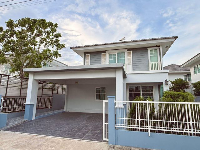 ให้เช่าบ้านเดี่ยว 2 ชั้น โครงการ Villagio ศรีนครินทร์-บางนา ตกแต่งพร้อมอยู่