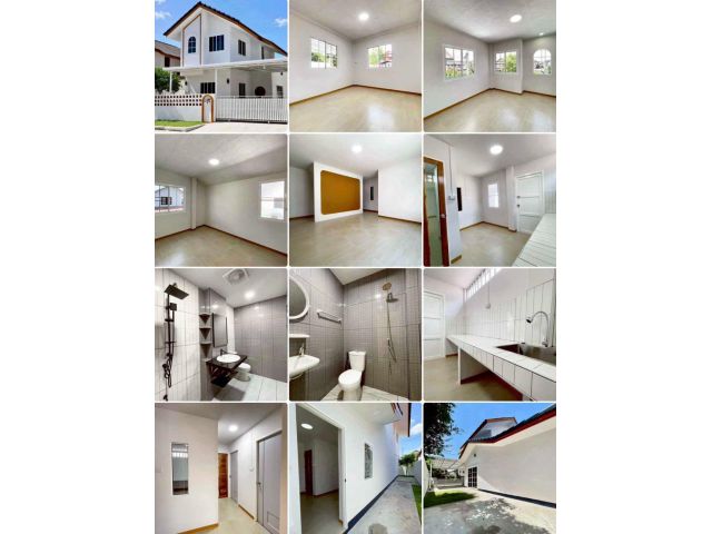 บ้านเดี่ยวสองชั้น โครงการบ้านขวัญเวียง ต.สันผักหวาน อ.หางดง จ.เชียงใหม่