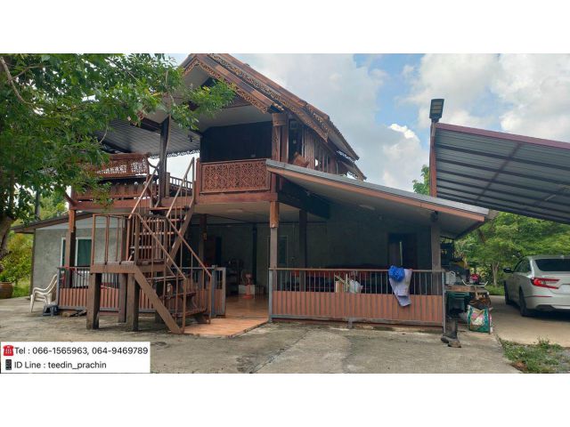 ขายบ้านสวน เป็นสวนผลไม้ มีทุเรียน เนื้อที่ 2 ไร่ ที่ในเขตเมืองปราจีนบุรี