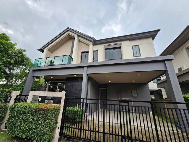 For Rent /ขายบ้านเดี่ยว Bangkok Boulevard บางกอก บูเลอวาร์ด สาทร-ปิ่นเกล้า2 ใกล้เซ็นทรัลเวสต์วิลล์ รายละเอียดบ้าน - บ้