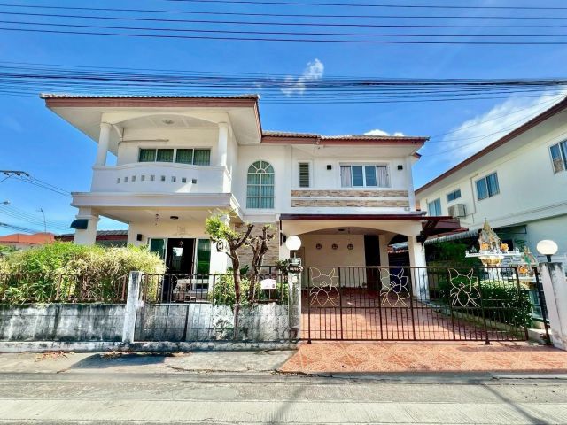 ขายบ้านเดี่ยว ออคิดวิลล่า บางนา-ตราด กม.23 แปลงริมมุม | หน้าบ้านทิศเหนือ | พร้อมเข้าอยู่ได้เลย!