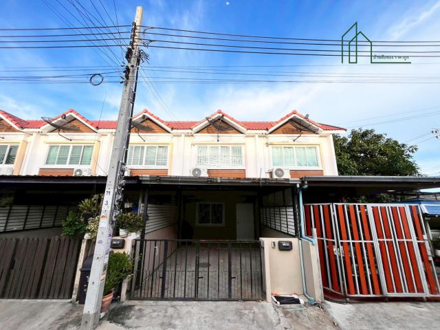ทาวน์เฮาส์ 20.7 ตร.วา หมู่บ้านภูมิใจนิเวศ 5 โครงการ 1 เทพารักษ์ (วโรชา-ลาดหวาย)