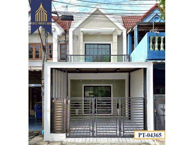 ขาย ทาวน์เฮาส์เต็มรักบางบัวทองตกแต่งใหม่ราคาถูก
