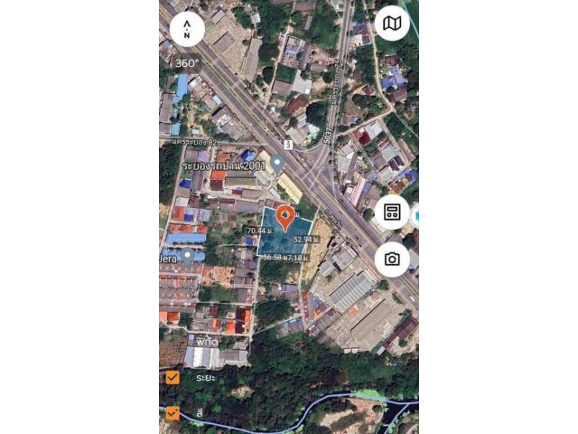 ที่ดินเชิงเนินระยองใกล้ถนนสุขุมวิท 2-2-51ไร่ เหมา 20ล้าน ต. เชิงเนิน อ.เมือง จ.ระยอง ที่ดินติดถนน2ด้านทำเลดีมาก