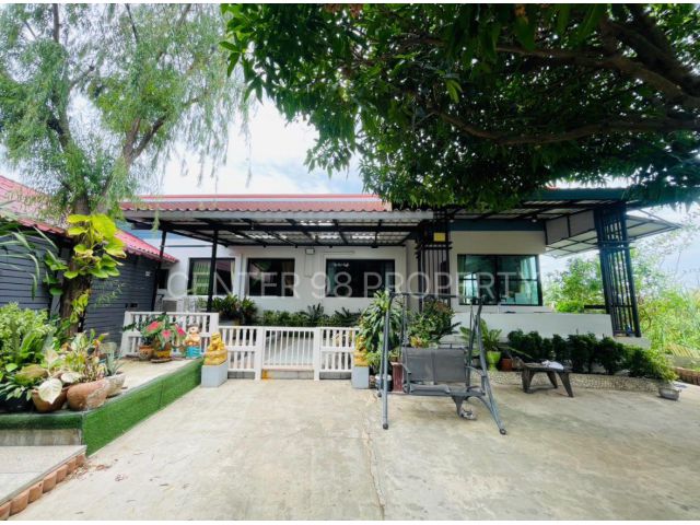 ขายบ้านเดี่ยวชั้นเดียวพร้อมบ้านพักโซนบางใหญ่ - บางเเม่นาง