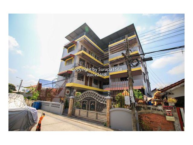 ขายหอพัก 4 ชั้น ฉลองกรุง ซ.4 ลาดกระบัง สุวรรณภูมิ 75 ตร.ว ทำเลดี ใกล้เจ้าคุณทหาร ผู้เช่าเต็ม ผลตอบแทน 8% ขึ้นไป