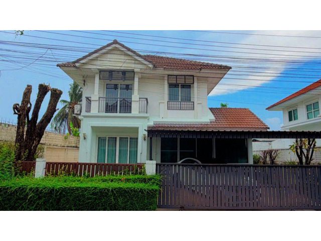 ขาย บ้านเดี่ยว 61.9 ตร.วา เพอร์เฟคเพลส 2 รามคำแหง 174 (ซ.บัวขาว) หลังมุม ต้นโครงการ ต่อเติมพร้อมอยู่