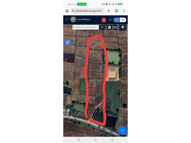 ขายที่ดิน 10.4 ไร่ บ้านหนองรวก