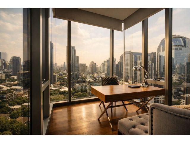 HOT SALE ลดแรงสุดในตึก! ขายคอนโดหรู Ashton Morph 38 (ชั้น 22) ห้องมุมพิเศษ Sky Corner Window วิวทองหล่อพาโนรามา