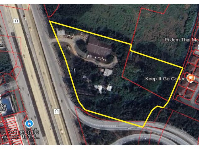 L409-ขายที่ดินผังส้ม 14ไร่ เชียงใหม่ เมืองเชียงใหม่ ท่าศาลา