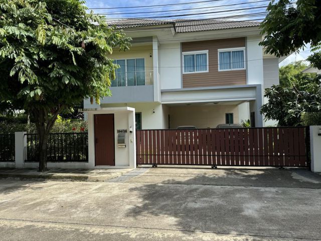 Hฺฺ738-ขายบ้านเดี่ยว 2ชั้น 3นอน 100ตรว. เชียงใหม่ สารภี ป่าบง