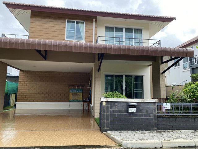 H468-ขายบ้านเดี่ยว 2ชั้น (หมู่บ้านซิรินพาร์ค) เชียงใหม่ สันกำแพง ต้นเปา