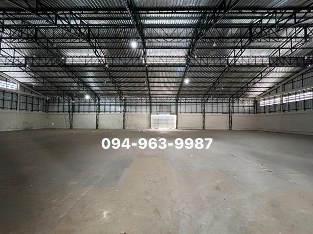 โรงงานให้เช่านิคมบางชัน ถนนเสรีไทย ไฟ3เฟส พื้นที่ใช้สอย 2,000ตรม. พร้อมใช้งาน