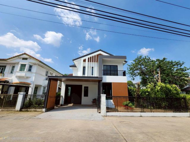 ขายบ้านรีโนเวทใหม่ โครงการ นันทวัน วงแหวน-รัตนาธิเบศร์ (Nantawan Wongwaen-Rattanathibet) เนื้อที่ 74 ตร.ว.