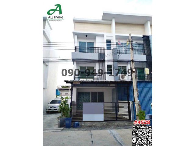 เช่า ทาวน์โฮมออฟฟิศ 3 ชั้น Autum Residence เพชรเกษม114