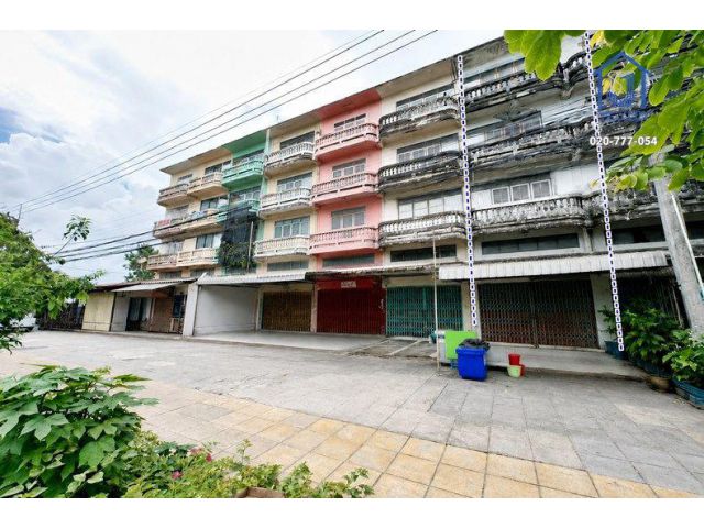 ขายอาคารพาณิชย์ 4.5 ชั้น  21 ตร.วา ติดถนนพุทธมณฑลสาย 3 ใกล้มหาวิทยาลัยมหิดล ศาลายา