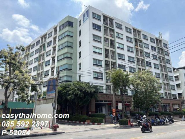 P-52084 — ขายคอนโด อาคาร A1 ชั้น 5 Lumpini Ville Cultural Center 1 ห้องนอน วิวเมือง ใกล้ MRT ห้วยขวาง 085-592-2897 Line: