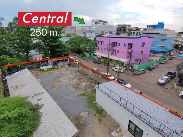 ขายถูกมาก!! ที่ดินติดถนน ทำเลทอง 177 ตร.ว. ใจกลางอำเภอเมืองอุดรธานี ใกล้เซ็นทรัลอุดร เพียง 250 เมตร