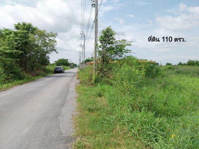 ขาย ที่ดิน 110 ตรว. เหมาะปลูกสร้างบ้าน แปลงสวย ทำเลหนองจอก ซ.เลียบวารี31