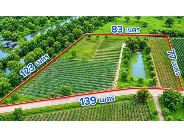 ขายไร่ละ 1,000,000 ล.บ. นัดดูที่ดินได้ครับ ขายด่วนที่ดินเปล่าหน้ากว้างติดถนนคอนกรีต ต.แกลง อ.เมือง จ.ระยองเนื้อที่ 5-3-5