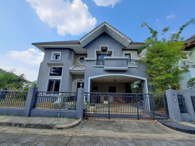 ขายบ้านเดี่ยวมือสอง โครงการ ปัญจทรัพย์พาร์ค ปิ่นเกล้า (Panchasap Park Pinklao) หลังริม เนื้อที่ 83 ตร.ว.