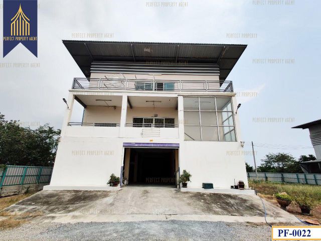 ขาย อาคารโกดังพื้นที่สีม่วง ประชาอุทิศ บ้านคลองสวน พระสมุทรเจดีย์
