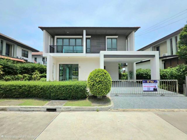 ขายบ้านเดี่ยว หมู่บ้านฮาบิเทีย ออร์บิต หทัยราษฎร์ โครงการแสนสิริ พร้อมเข้าอยู่
