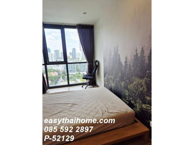 P-52129 — ให้เช่าคอนโด ชั้น 12 OKA HAUS Sukhumvit 36 รูปแบบ 1 ห้องนอน วิวสระว่ายน้ำ ใกล้ BTS ทองหล่อ 085-592-2897