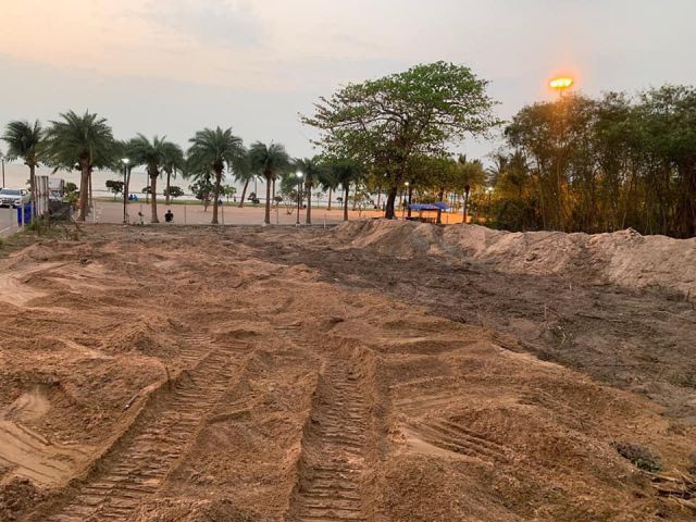 ที่ดิน ริมหาดกระทิงลาย(บางละมุง)พัทยา เนื้อที่่ 2-0-88 ไร่ แปลงหัวมุม