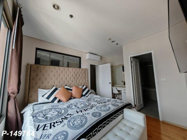 P-149764 — ขายพร้อมผู้เช่า คอนโด Duplex ชั้น 37-38 Villa Asoke 2 นอน 2 น้ำ วิวเมือง ใกล้ MRT เพชรบุรี 085-592-2897