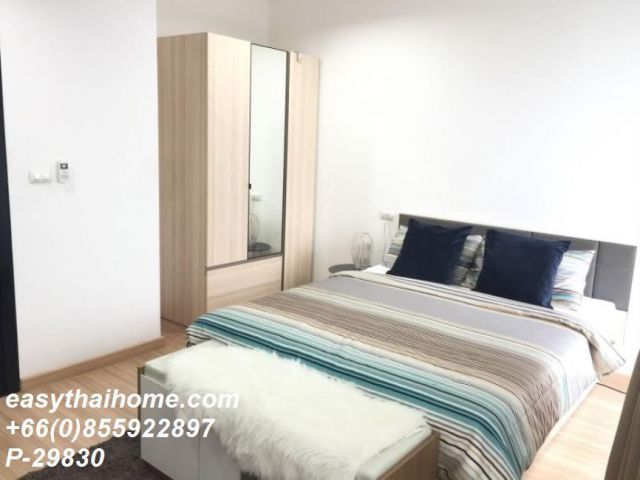 P-29830 — ขายคอนโด ชั้น 2 Chateau In Town Ratchada 20-2 รูปแบบ 1 นอน 1 น้ำ วิวสวน ใกล้ MRT รัชดาภิเษก 085-592-2897 Line: @easythaihome