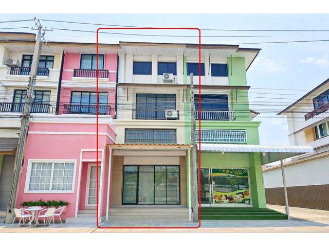 เมกา บางนา 3 กม.สนามบินสุวรรณภูมิ1 กม. กิ่งแก้ว8-16 อาคารพาณิชย์เช่า ราชาเทวะ 3นอน 3น้ำ 19 ตารางวา 266ตารางเมตร ตลาดกิ่ง
