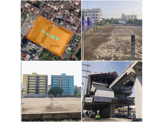 ขายที่ดินทำเลทอง 7-3-68 ไร่ ถนนแจ้งวัฒนะ ซอย 4 แยก 9 ใกล้สถานีรถไฟฟ้า ราชภัฏพระนคร แขวงอนุสาวรีย์ เขตบางเขน กรุงเทพๆ