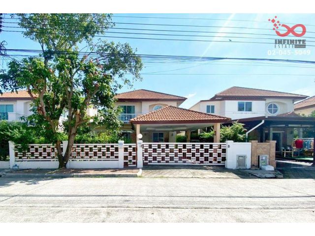 ขายบ้านเดี่ยว 2 ชั้น 65 ตร.ว. ชวนชื่น อ่อนนุช-วงแหวน  ถนนกาญจนาภิเษก  สุขาภิบาล 2 ใกล้สนามบินสุวรรณภูมิ