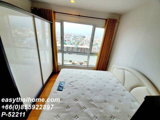 P-52211 | Hive Taksin (ไฮฟ์ ตากสิน)  คอนโดให้เช่าใกล้ BTS วงเวียนใหญ่ เฟอร์ครบ พร้อมอยู่!  | Line ID: @easythaihome