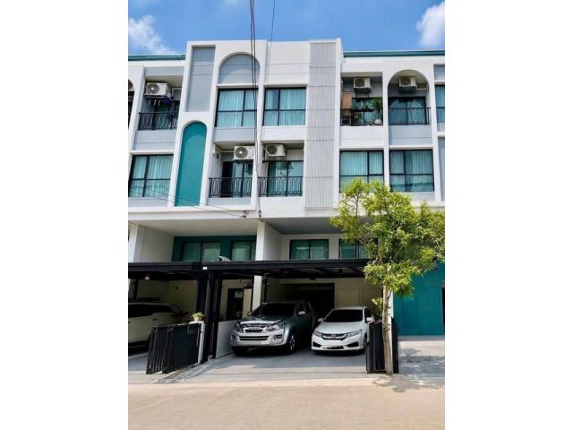 ขายทาวน์โฮม 3.5 ชั้น โครงการ เมซอง 168 ลาดพร้าว 101 เดินทางสะดวก ใกล้เลียบด่วน เกษตรนวมินทร์
