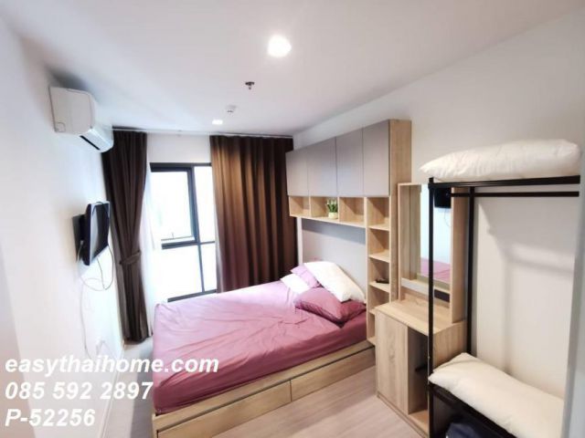 P-52256 — ให้เช่าคอนโด ตึก S ชั้น 2 Life Sukhumvit 48 ขนาด 2 นอน 1 น้ำ วิวสวน ใกล้ BTS พระโขนง 085-592-2897