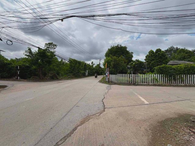 ขายที่ดินตำบลน้ำแพร่ติดถนนสองด้านพร้อมโอน