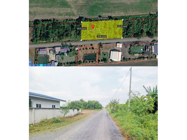 ที่ดินสวย 2 ไร่ คลอง 9 ลำลูกกา บึงทองหลาง ลำลูกกา ปทุมธานี
