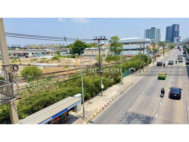 ขายที่ดินติดถนนแจ้งวัฒนะ หน้าหมู่บ้านสายลม พื้นที่3ไร่ 388ตรว. ขาย 380,000 บาท/ตรว. อยู่แนวรถไฟฟ้าสายสีชมพู ใกล้สถานีแจ้