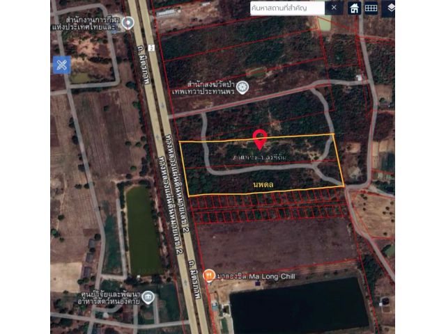 ขายที่ดิน 24-3-69 ไร่ ติดถนนมิตรภาพ 120ม.ก่อนถึงหนองคาย 15 กม.