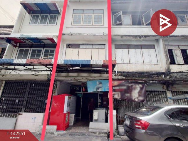 ขายอาคารพาณิชย์ ซ.เจริญนคร12 เนื้อที่ 12 ตร.วา คลองสาน กรุงเทพมหานคร