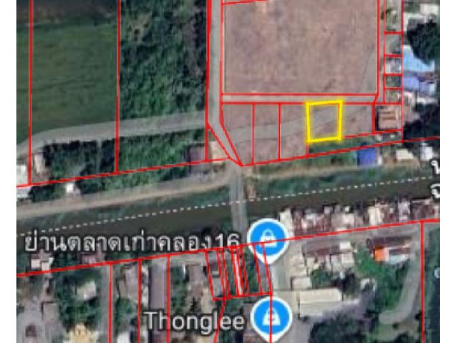 ลำลูกกาคลอง 16 พื้นที่ 130ตรว. (ขาย 1,100,000 บาท)