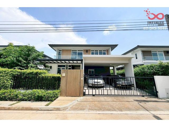 ขายบ้านเดี่ยว 2 ชั้น 60 ตร.ว. ม.มัณฑนา เวสต์เกต กาญจนาภิเษก บางใหญ่ ใกล้ MRT สายสีม่วง