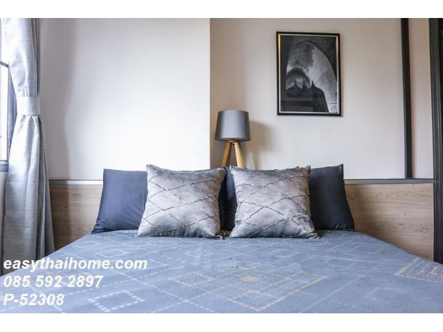 P-52308 > คอนโดให้เช่า Condo One Thonglor ห้องสตูดิโอ ชั้น 6 วิวสระว่ายน้ำ ใกล้ BTS ทองหล่อ Line: @easythaihome