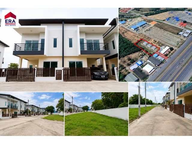 ขายยกโครงการ ที่ดินแถมบ้านแฝด พร้อมพัฒนาต่อ ริมถนนเพชรเกษม  ทำเลศักยภาพใจกลางปราณบุรี