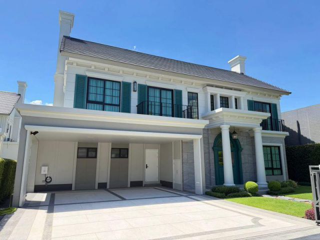 ให้เช่าบ้านเดี่ยว 2 ชั้น สุดหรู Ultra-Luxury โครงการ ณริณสิริ พระราม 9 - กรุงเทพกรีฑา เนื้อที่ 101.80 ตร.ว. 4 ห้องนอน