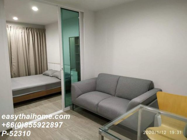 P-52310 | Regent Home Bangna (รีเจ้นท์โฮม บางนา) คอนโดให้เช่า ใกล้ BTS บางนา เฟอร์ครบ พร้อมเครื่องซักผ้า เข้าอยู่ได้ทัน
