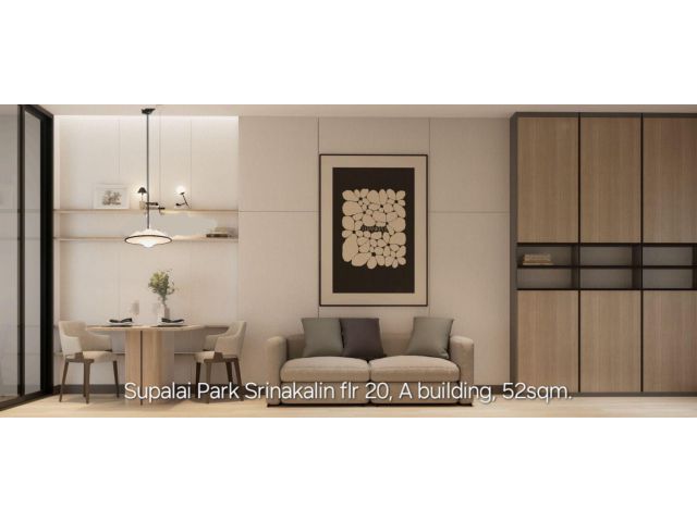 ปล่อยเช่าคอนโด Supalai Park Srinakalin Condo BTS ศรีอุดม