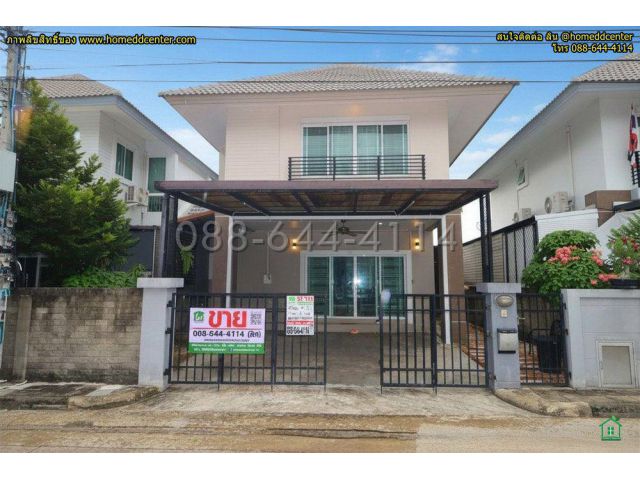 ขายบ้านเดี่ยว ย่านบางพลี บางนา ม.บ้านริมสวน ซีนเนอรี่ บางนา สุวรรณภูมิ ทำเลเชื่อมต่อ เทพารักษ์ ทางด่วน